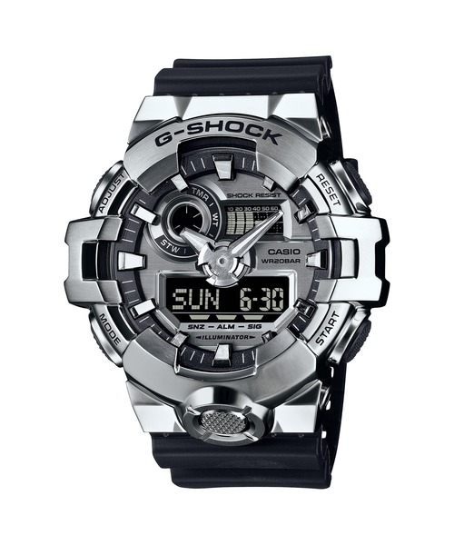 G-SHOCK 腕時計 GM-700シリーズ / メタルベゼル GM-700-1AJF メンズ