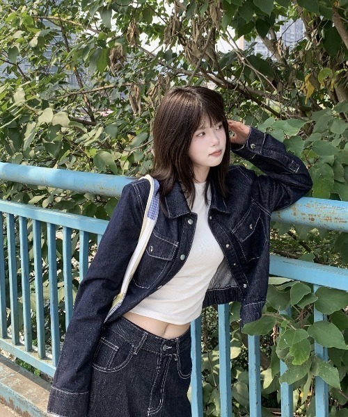 ViViDAY セットアップ 「上下2点セット」デニムジャケット＋デニム