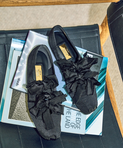 LE TALON（ル タロン） バレエシューズ パンプス 「追加」GRISEサテン