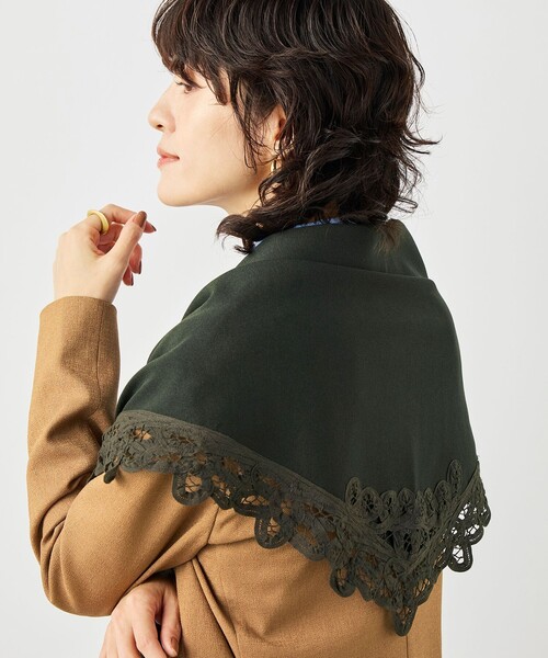 NOLLEY'S（ノーリーズ） ストール マフラー 「手洗い可能」バテン