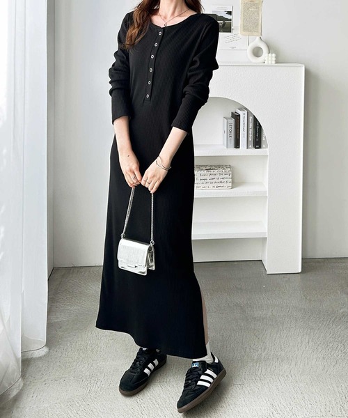 GeeRA（ジーラ） ワンピース 全骨格対応！前後2WAY細見えリブ