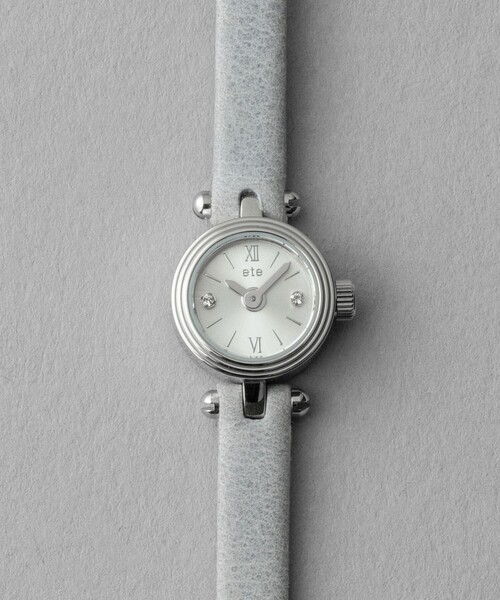 ete（エテ） 腕時計 ダイヤモンド サークルフェイス ウォッチ