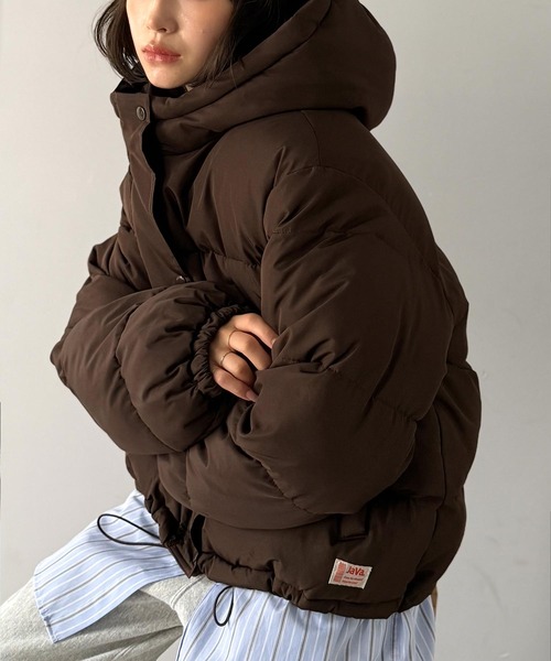 Java ダウンコート ダウンジャケット ジャバコラボ」 ぬくぬく暖か