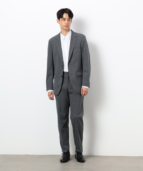 COMME CA ISM（コムサイズム） セットアップ グレーパターン