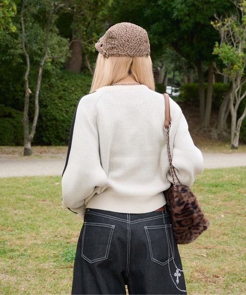 sedacle girl（セダクルガール） ニット セーター サイドライン