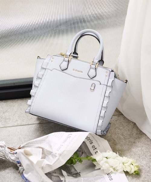 & chouette（アンドシュエット） ハンドバッグ 「推し事バッグ」クリア