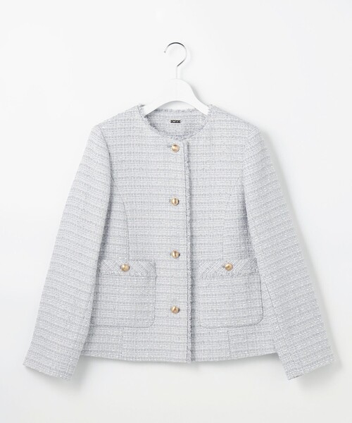 ANY SIS（エニィスィス） ジャケット ノーカラージャケット ノーカラー