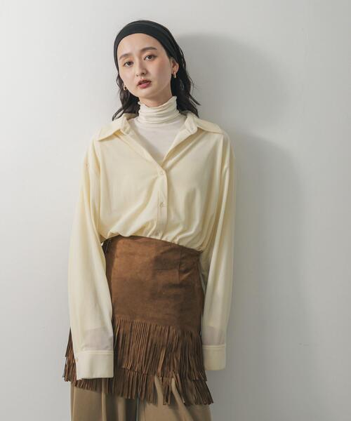 SENSE OF PLACE by URBAN RESEARCH ブラウス シャツ マルチコードツキ