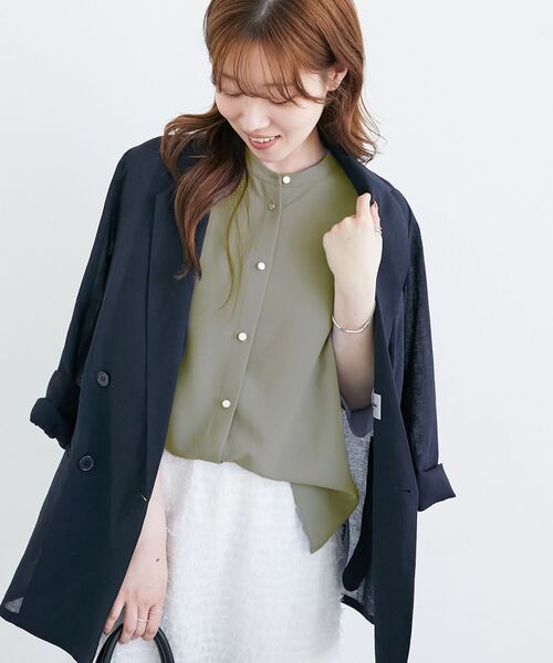 le.coeur blanc（ルクールブラン） ブラウス シャツ NO.1ヒット大人気