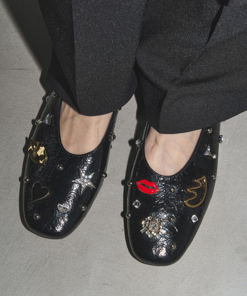 Le Talon GRISE（ル タロン グリーズ） シューズ GRISEレザーSURREAL