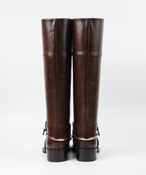 SARTORE（サルトル） ブーツ 金具デザインロングブーツ/SR4019