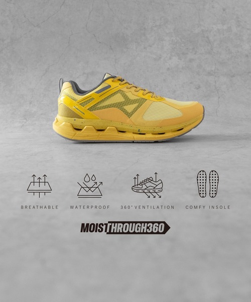 MOISTHROUGH360（モイスルー360） スニーカー MOISTHROUGH360×71