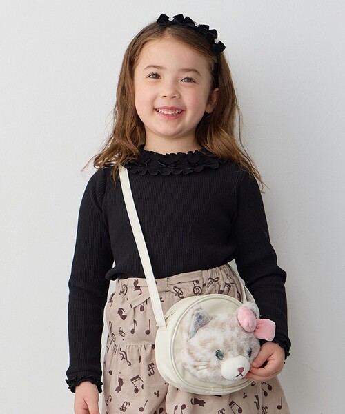 ANY（エニィ） ショルダー ショルダーバッグ ふわふわネコポシェット