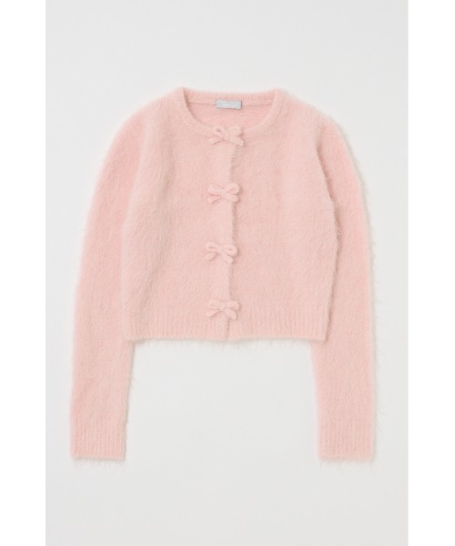 MOUSSY（マウジー） カーディガン FRONT RIBBON カーディガン