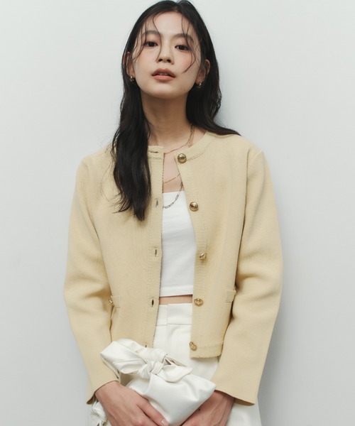 anuans（アニュアンス） ジャケット ノーカラージャケット 「ZOZO限定