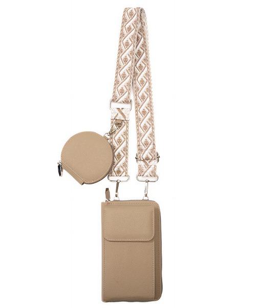 LOWO ショルダーバッグ バッグ スマホショルダーバッグ マルチポーチ