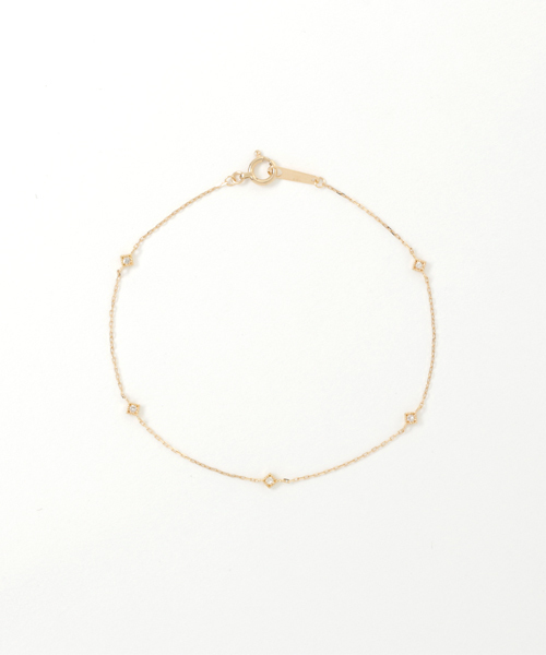 agete（アガット） ブレスレット K18ブレスレット レディース