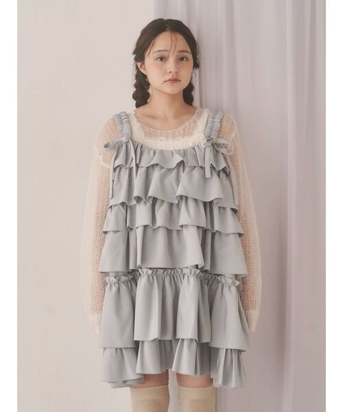 merry jenny（メリージェニー） ワンピース ホイップクリームミニ