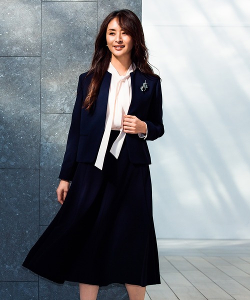 ROPE'（ロペ） ブラウス シャツ 「洗える」ボウタイブラウス「春服