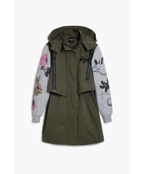 Desigual（デシグアル） モッズコート コート ミッキー＆ミニーマウス