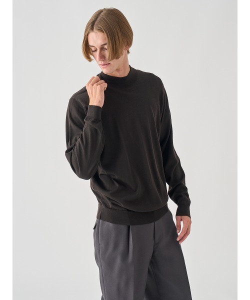 JOHN SMEDLEY（ジョンスメドレー） セーター ニット モックネック長袖
