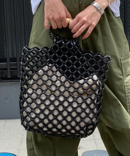 ハンドバッグ ビーズ編みハンドバッグ 夏 : ZOZOTOWN Yahoo!店 - 通販