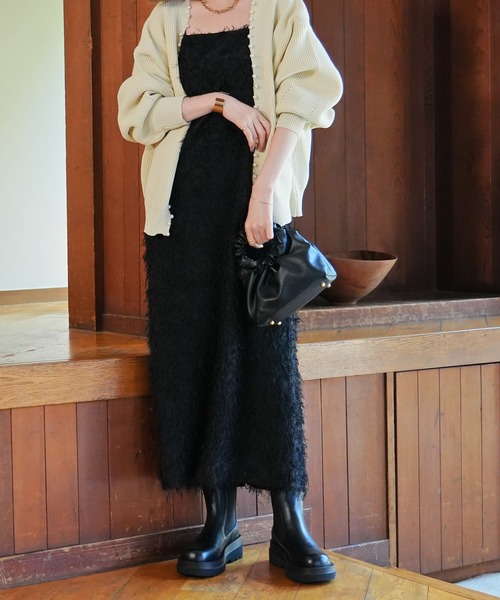 AmiAmi（アミアミ） ブーツ トラックソールサイドゴアブーツ/ショート