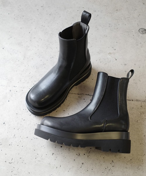 AmiAmi（アミアミ） ブーツ トラックソールサイドゴアブーツ/ショート