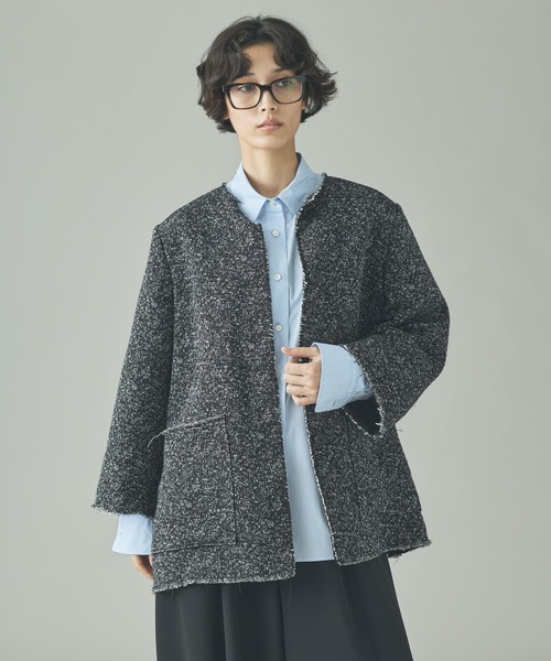 Curensology（カレンソロジー） ジャケット ノーカラージャケット