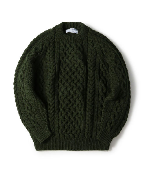 SHIPS（シップス） セーター ニット INVERALLAN: 「1A」 ウール クルー