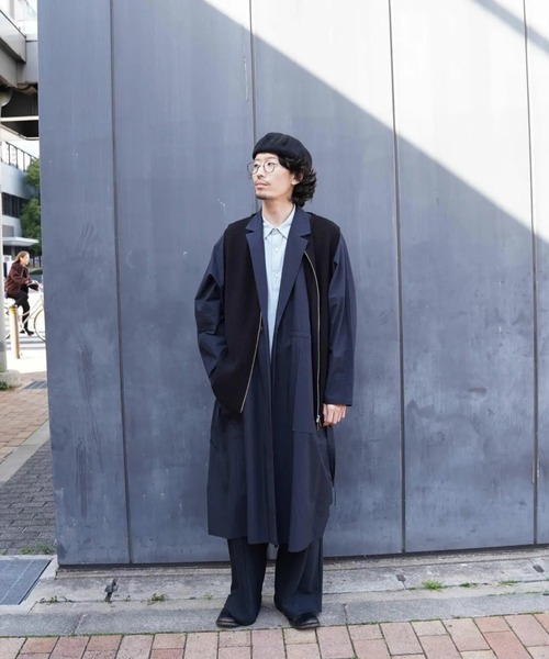 ohta（オオタ） コート ジャケット 」black navy dolman coat メンズ