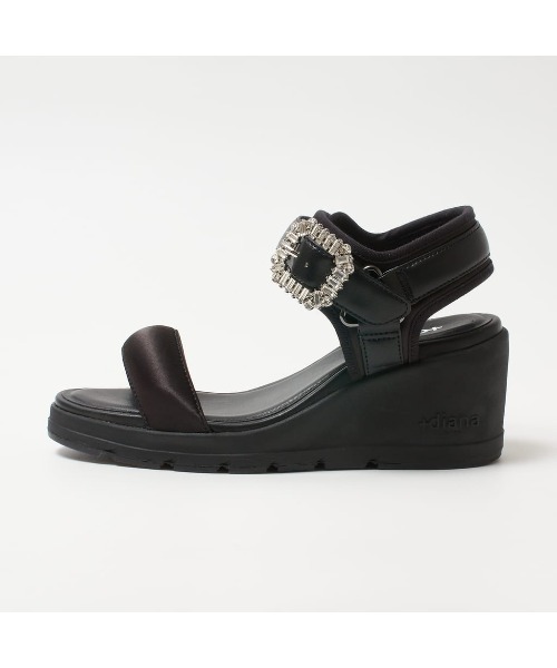 diana（プラスダイアナ） サンダル 「軽量」6cmヒールアップサンダル