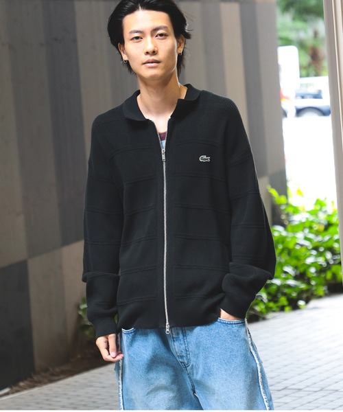 LACOSTE（ラコステ） セーター ニット 「別注」LACOSTE / ジップ
