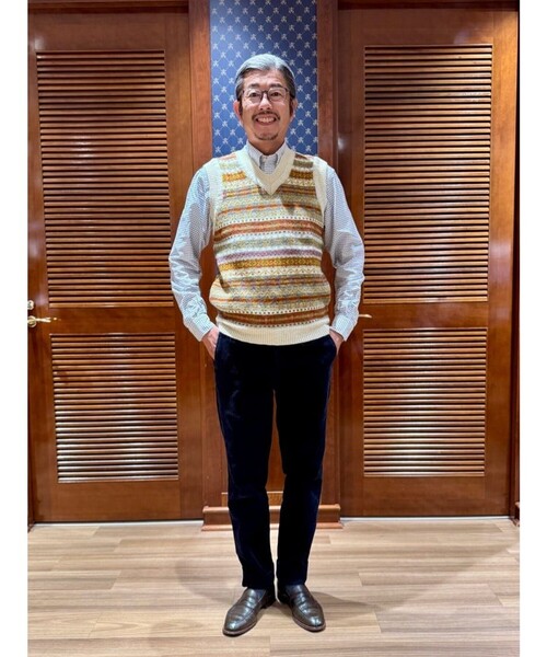 BROOKS BROTHERS（ブルックスブラザーズ） ベスト ジレ ウール フェア