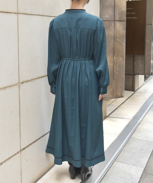 axes femme（アクシーズ ファム） ワンピース タッセル付チャイナ