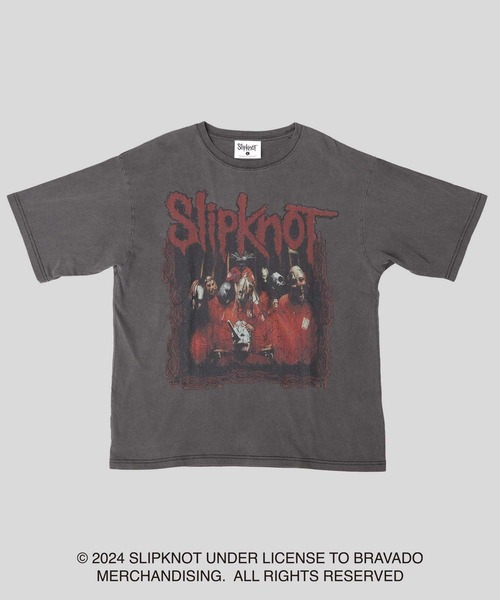 A.M.S. tシャツ Slipknot（スリップノット） 古着風 バンドTシャツ