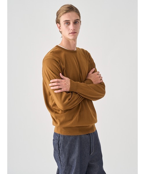 JOHN SMEDLEY（ジョンスメドレー） セーター ニット クルーネック長袖