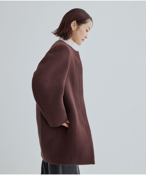 AKIRANAKA（アキラナカ） ノーカラーコート コート 「AKIRANAKA