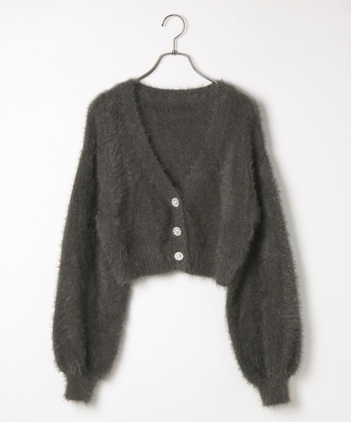 Heather（ヘザー） カーディガン ジュエルボタンカーディガン 150137