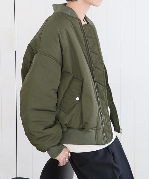 SETUP7（セットアップセブン） ma1 ma-1 「SETUP7」アームギャザー入り