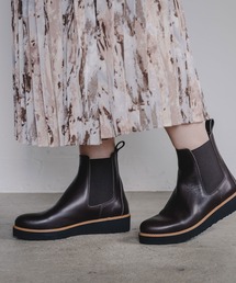 BONTRE（ボントレ） ブーツ 厚底サイドゴアブーツ レディース