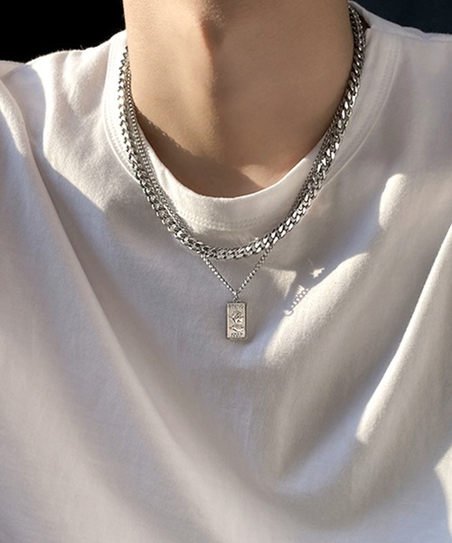 DiamondHearts（ダイヤモンドハーツ） ネックレス スクエアプレート