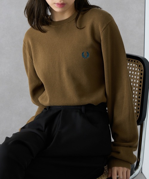 FRED PERRY（フレッドペリー） ニット セーター 「FRED PERRY」PIQUE