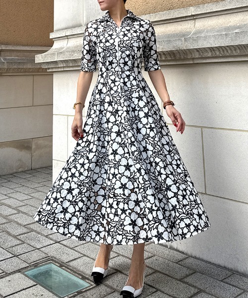 ワンピース ラグジュアリー総刺繍ワンピース : ZOZOTOWN Yahoo!店