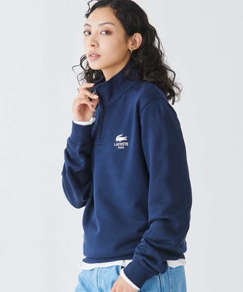LACOSTE（ラコステ） トレーナー スウェット 裏パイル地 ワンポイント