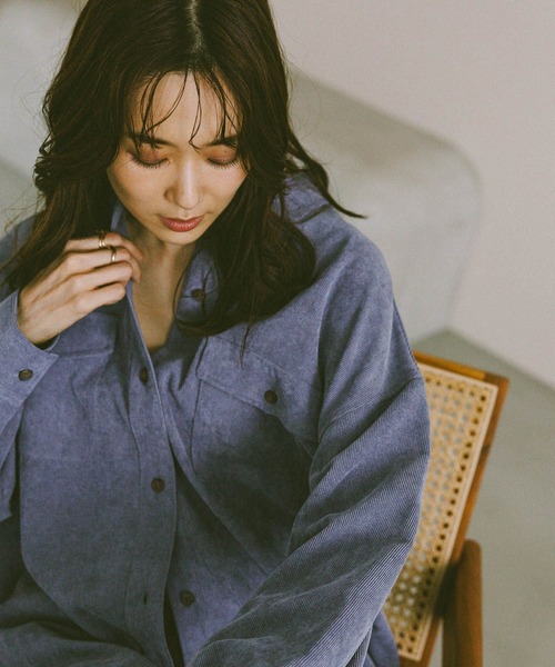 GLOBAL WORK（グローバルワーク） ブラウス シャツ イージーケア