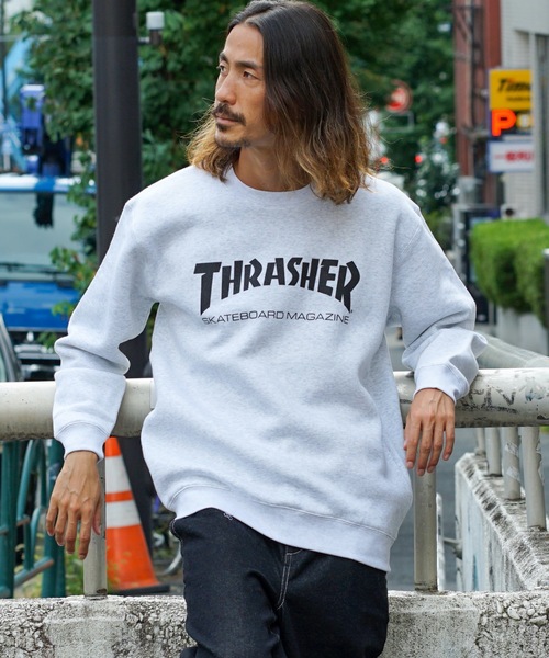 THRASHER（スラッシャー） トレーナー スウェット MAG LOGO CREW SWEAT