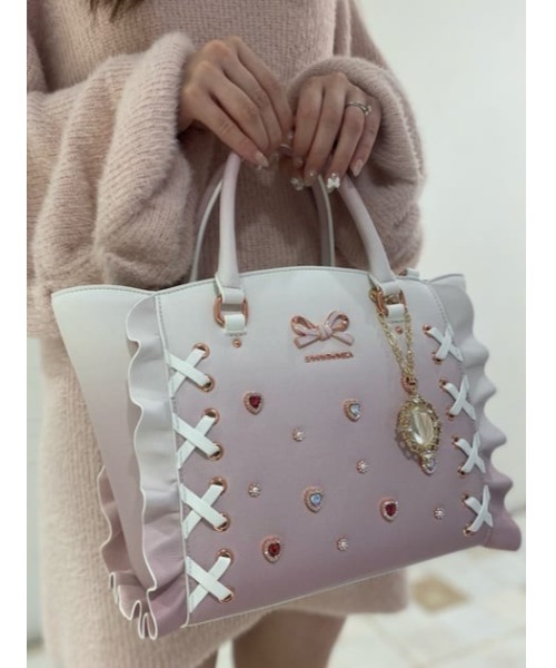 Samantha Vega（サマンサベガ） ハンドバッグ レースアップハート