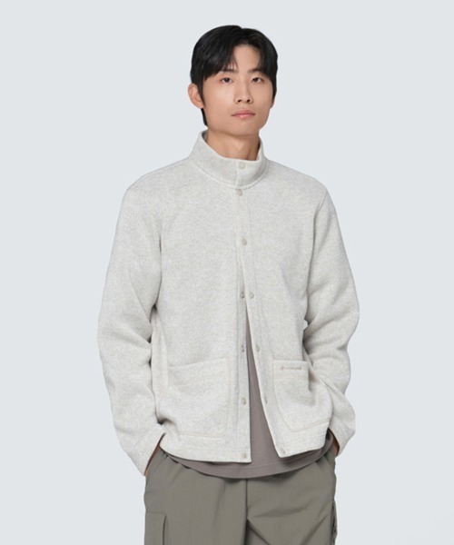 snow peak（スノーピーク） カーディガン Knit cardigan メンズ