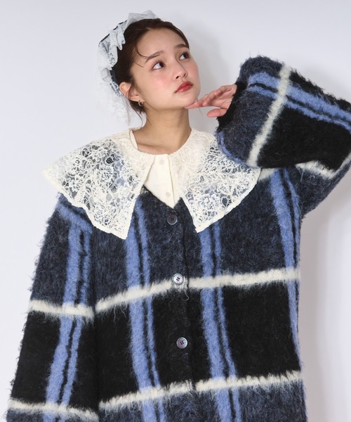 loin nuit カーディガン nuance design knit cardigan / ニュアンス